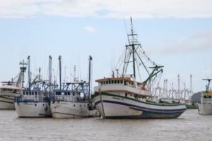 Barcos em Itajaí SC aderem manifestação